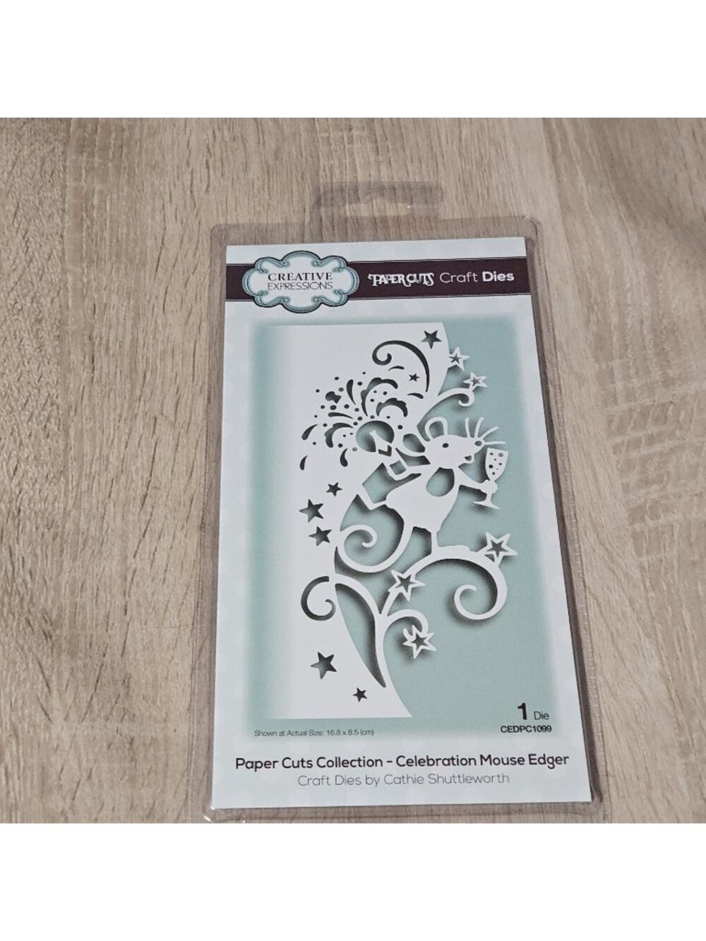 Creative Expressions Paper Cuts Collection Celebration Mouse Edger Die CEDPC1099
